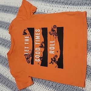 Cute motorcycle boys shirt